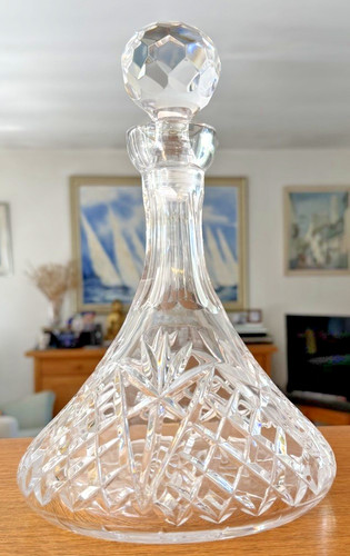 Vintage cut glass - , ships