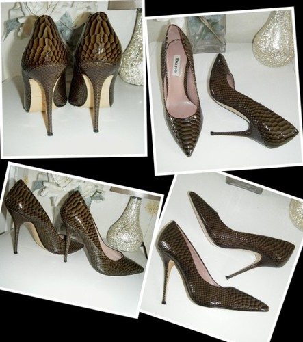 Dune brown black - brown/black, leather