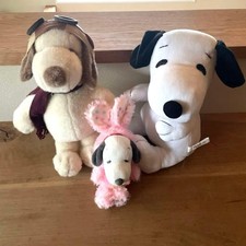 Snoopy Stuffed Animal Set of 3