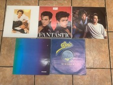5 X Wham George Michael Vinyl LP & 12” Single Records Job Lot