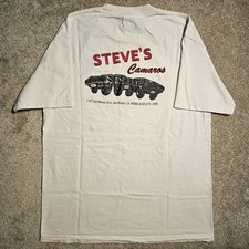 Vtg Y2k Steves Camaros Mens L
