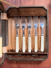 Vintage Fish Knife & Fork Set
