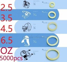 15 Sizes Dental Orthodontic Rubber Bands Elastics Latex Braces 3.5 /5.0 /6.5 oz