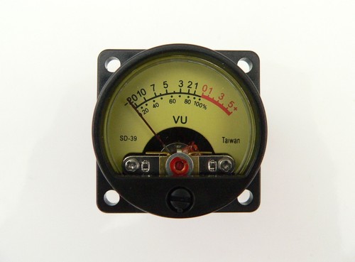 Illuminated mini meter - illuminated,