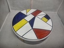 Deruta Italy Pottery Mondrian