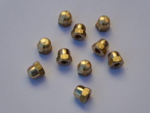 4ba brass dome nut acorn - nut,