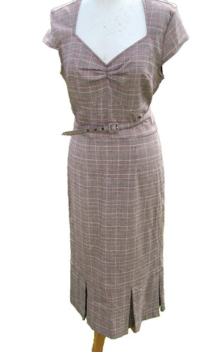 Stop staring heather belted - heather,