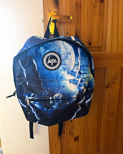 Hype blue black lightning - blue,