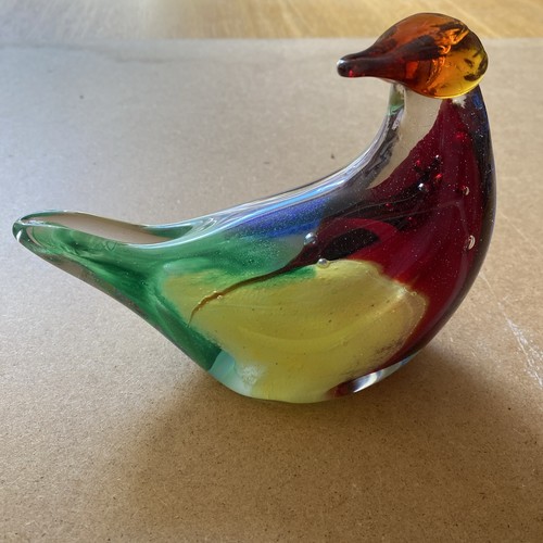 Murano sumerso bird - sumerso, multi