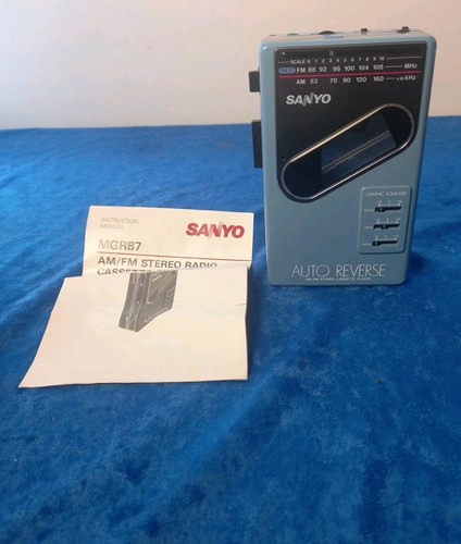 Sanyo mgr87 portable fm - mgr87, am/fm