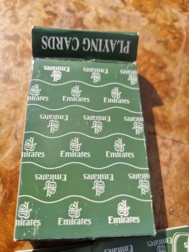 Emirates playing cards - emirates,