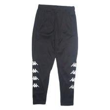 KAPPA Mens Track Pants Black
