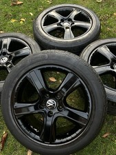 GLOSS BLACK GENUINE 18" VW