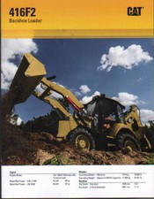 Caterpillar "416F2" Tractor