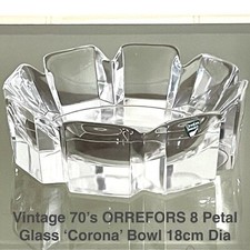 Vintage 70’s ORREFORS 8