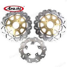 Front Rear Brake Discs Rotors For Suzuki GSXR 600 750 2004 2005 GSXR1000 2003 04