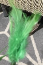 3x Emerald Green Feather Sprays - New Wedding Decor / Fascinators 