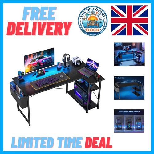 Sturdy 120cm shaped desk for - 120cm, l-shaped