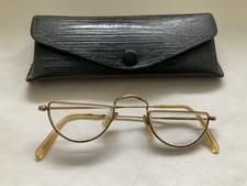 OLD ANTIQUE ALGHA 20 ROLLED GOLD SPECTACLES