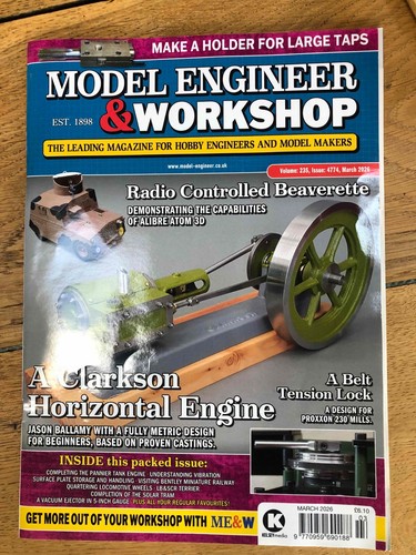Model engineer workshop - model,