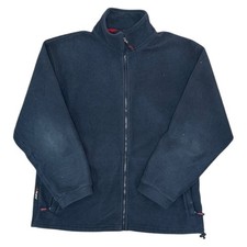 Musto Performance Fleece Jumper 1/4 Zip Pockets Winter Blue Sweater Mens Medium