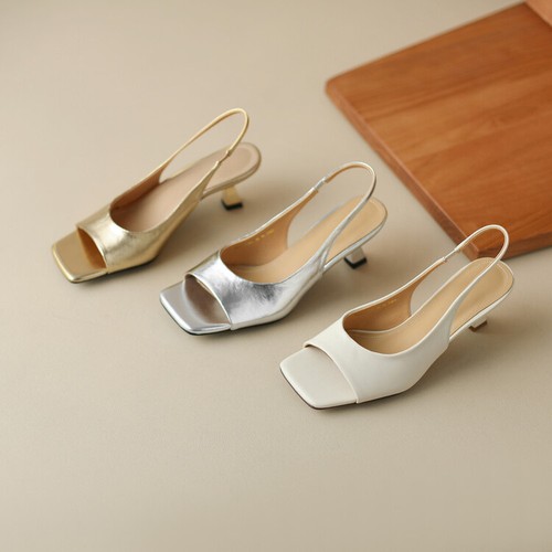 Women open toe slingback - women's,