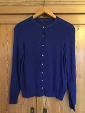M&S COLLECTION COBALT BLUE CARDIGAN M