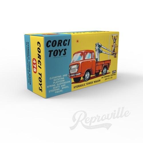 Repro box for - corgi, 478