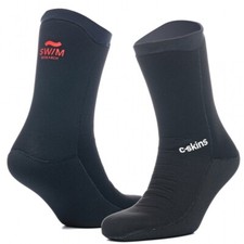 C-Skins Swim Research 4mm Wetsuit Socks NEW fin neoprene open water swimming