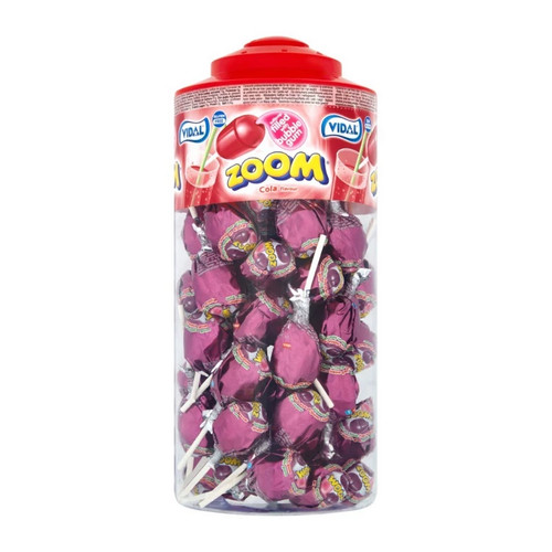 Vidal cola zoom lollies full - vidal,