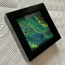 Small Unique Acrylic Art Hand