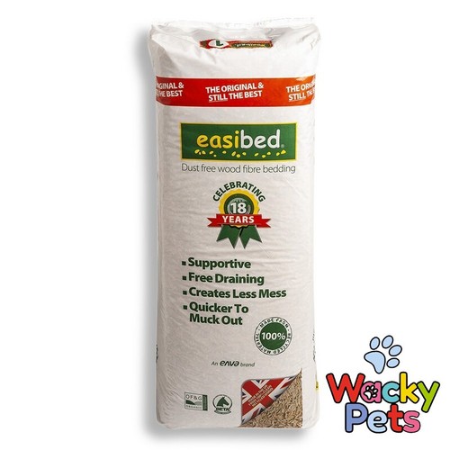 Easibed shredded wood bedding - shredded,