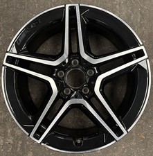 * 18" Genuine MERCEDES A CLA class  Alloy Wheel Rim 7.5J ET49  A1774011500 BLACK