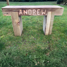 1 Seater Custom Engraved