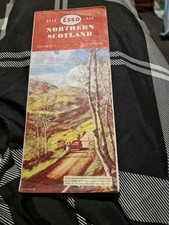 Vintage 1960s Esso road map -