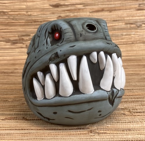 Zombie fish tiki mug - fish,
