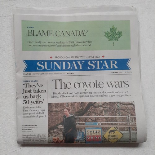 May 2025 toronto - 18, star