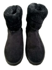 Vgc Primark Black Faux Suede