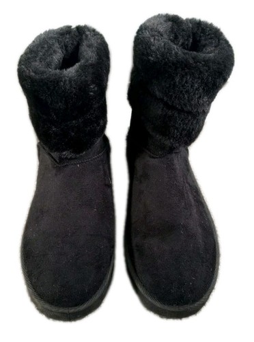 Vgc primark black faux - black,