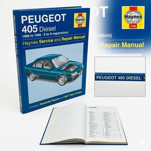 Haynes peugeot 405 diesel - haynes,