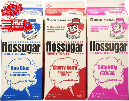 Cotton candy floss sugar - candy, sugar-blue