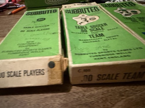 Subbuteo spares boxes - hw,