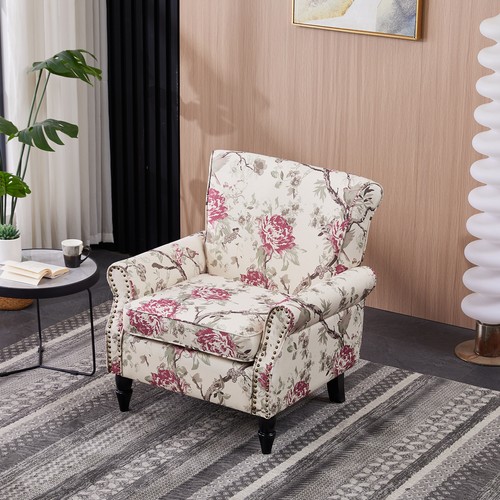 Upholstered accent chair - upholstered,