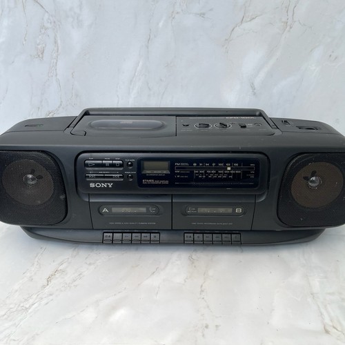Sony cfd 100l black player - sony,