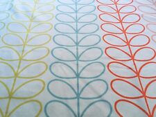 25cm x 146cm W Orla Kiely Linear Stem Multi Stripe Lightweight Cotton Fabric New