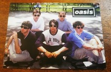 Oasis postcard band park - band, in
