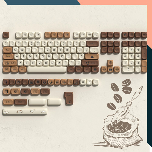 Coffee cat pbt - coffee, moa