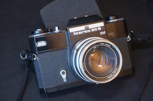 Zeiss icarex black with - icarex, 35
