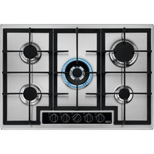 AEG HGB75420YM Built In 74cm 5 Burners Stainless Steel Gas Hob