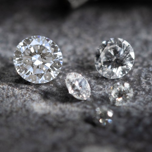 Lab grown diamonds round - grown,